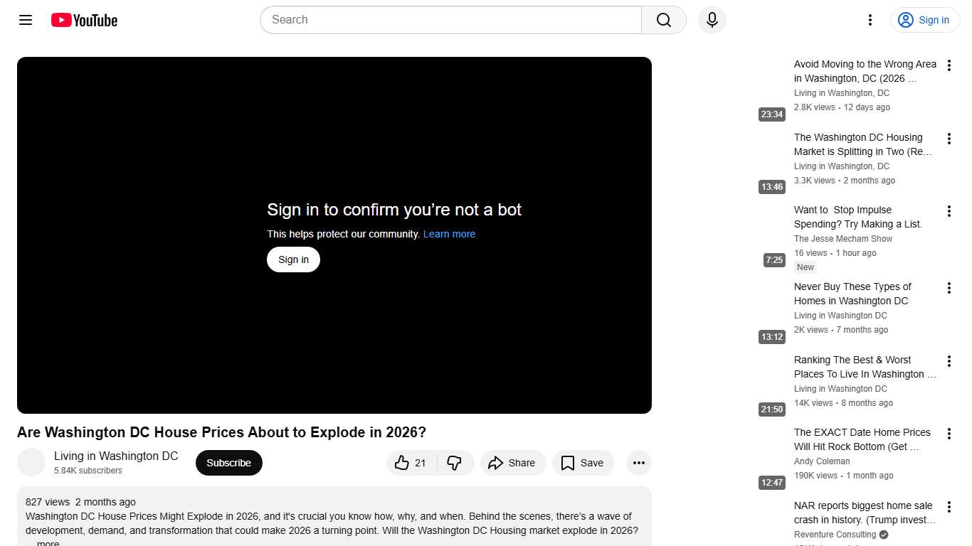 Are Washington DC House Prices About to Explode in 2026? - YouTube